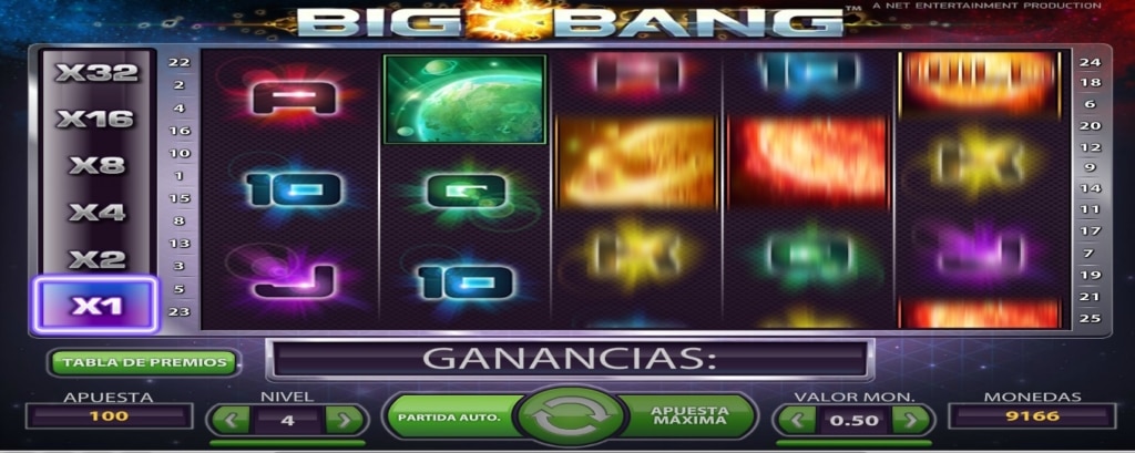 Big Bang spiller